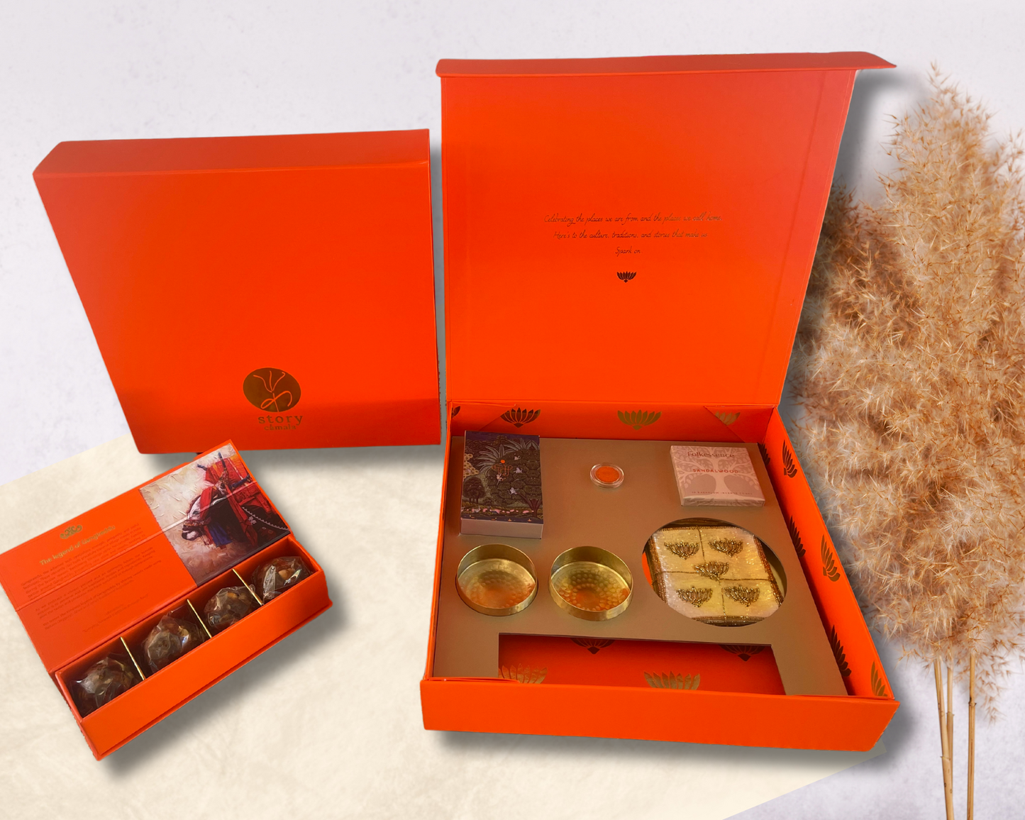 
                  
                    Artisian Indian holiday gift box set
                  
                